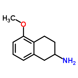 5-methoxy-1,2,3,4-tetrahydronaphthalen-2-amine structure