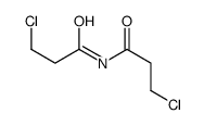 3-chloro-N-(3-chloropropanoyl)propanamide Structure