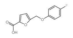 5-((4-FLUOROPHENOXY)METHYL)FURAN-2-CARBOXYLIC ACID picture