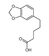 5-(1,3-benzodioxol-5-yl)pentanoic acid Structure