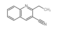 2-ethylquinoline-3-carbonitrile structure