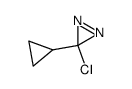 3-Chloro-3-cyclopropyldiazirine Structure