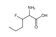 2-amino-3-fluorohexanoic acid结构式