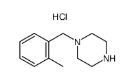 1-(2-methyl-benzyl)-piperazine hydrochloride结构式