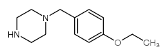 1-(4-乙氧基苄基)-哌嗪结构式