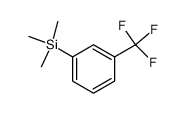 trimethyl-(3-trifluoromethyl-phenyl)-silane Structure