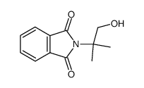 N-(1,1-dimethyl-2-hydroxyethyl)phthalimide Structure