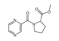 (N-(2'-methoxycarbonyl-butan-1,4-diyl)-carboxamido)-pyrazine结构式