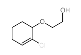 2-[(2-chloro-1-cyclohex-2-enyl)oxy]ethanol Structure