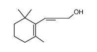 3-(2,6,6-trimethylcyclohex-1-enyl)-prop-2-en-1-ol Structure