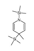 4-methyl-1,4-bis(trimethylsilyl)-1,4-dihydropyridine Structure