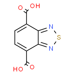 Benzo[c][1,2,5]thiadiazole-4,7-dicarboxylic acid Structure