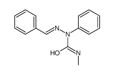 1-(benzylideneamino)-3-methyl-1-phenylurea结构式