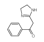 Ethanone, 2-(4,5-dihydro-1H-imidazol-2-yl)-1-phenyl- structure