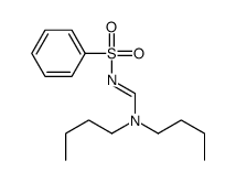 N'-(benzenesulfonyl)-N,N-dibutylmethanimidamide Structure