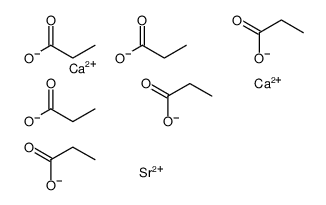 dicalcium,strontium,propanoate Structure