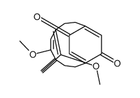 (2.2)-Paracyclophane-2,5-dione, 2',5'-dimethoxy结构式