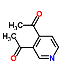 Ethanone, 1,1-(3,4-pyridinediyl)bis- (9CI) Structure