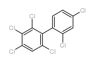 2,2',3,4,4',6-Hexachlorobiphenyl Structure