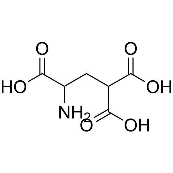 γ-Carboxy-DL-glutamic acid Structure