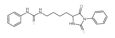 PTH-(ε-phenylthiocarbamyl)lysine Structure
