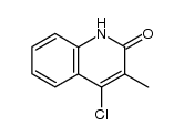 4-chloro-3-methyl-quinoline-2(1H)-one结构式