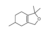 3,3,6-trimethyl-4,5,6,7-tetrahydro-1H-2-benzofuran Structure