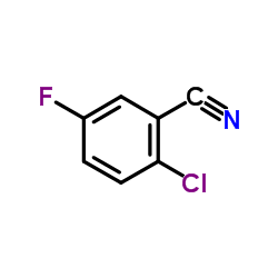 2-Chloro-5-fluorobenzonitrile structure