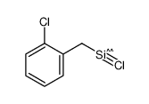 chloro-[(2-chlorophenyl)methyl]silicon结构式