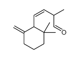 4-(2,2-dimethyl-6-methylidenecyclohexyl)-2-methylbut-3-enal Structure