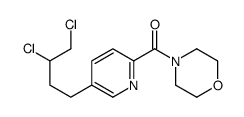 [5-(3,4-dichlorobutyl)pyridin-2-yl]-morpholin-4-ylmethanone Structure