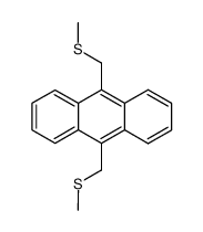 9,10-bis[(methylthio)methyl]anthracene结构式
