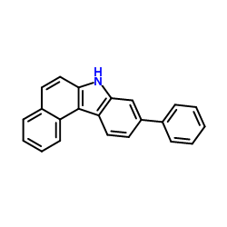 9-Phenyl-7H-benzo[c]carbazole Structure