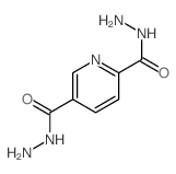 2,5-Pyridinedicarboxylic acid dihydrazide structure