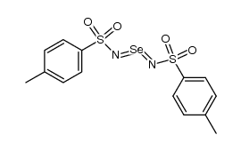 N,N'-di(p-tolylsulfonyl)selenium diimide Structure