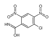 5-chloro-2,4-dinitrobenzamide Structure