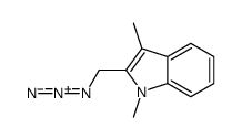 2-(azidomethyl)-1,3-dimethylindole Structure