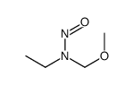 N-(Methoxymethyl)-N-nitrosoethanamine结构式