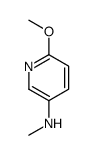 6-methoxy-N-methylpyridin-3-amine结构式