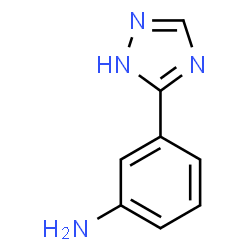 3-(4h-1,2,4-三唑-3-基)苯胺结构式