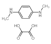 1-N,4-N-dimethylbenzene-1,4-diamine,oxalic acid Structure