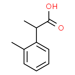 2-(邻甲苯基)丙酸结构式