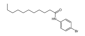 N-(4-bromophenyl)undecanamide结构式