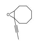 8-prop-1-ynyl-9-oxabicyclo[6.1.0]nonane结构式