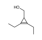 (2,3-diethylcycloprop-2-en-1-yl)methanol Structure