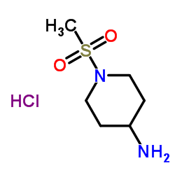 1-(methylsulfonyl)piperidin-4-amine hydrochloride picture