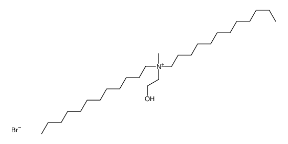 didodecyl-(2-hydroxyethyl)-methylazanium,bromide Structure
