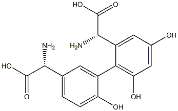 (αS,α'R)-α,α'-Diamino-4,6,6'-trihydroxybiphenyl-2,3'-diacetic acid picture