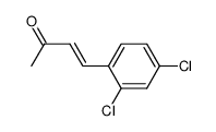 (E)-4-(2,4-dichloro-phenyl)-but-3-en-2-one结构式