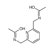 N-[[6-(acetamidomethyl)pyridin-2-yl]methyl]acetamide Structure